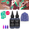 KIT - tatouages temporaires - tatouages éphémères - Kit Jagua (2 gels 15 ml + 20 pochoirs)