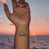 POCHOIR - tatouages temporaires - tatouages éphémères - Sunset