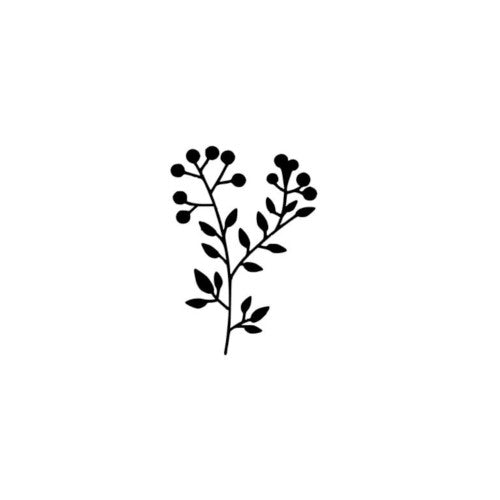 POCHOIR - tatouages temporaires - tatouages éphémères - Floral 2