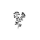 POCHOIR - tatouages temporaires - tatouages éphémères - Floral 2