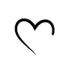 POCHOIR - tatouages temporaires - tatouages éphémères - Coeur