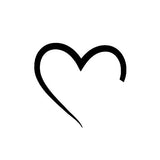 POCHOIR - tatouages temporaires - tatouages éphémères - Coeur