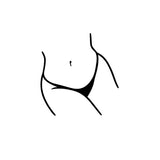 POCHOIR - tatouages temporaires - tatouages éphémères - Ladylala