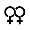 POCHOIR - tatouages temporaires - tatouages éphémères - Lesbien