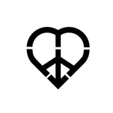 POCHOIR - tatouages temporaires - tatouages éphémères - Peace and Love