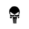 POCHOIR - tatouages temporaires - tatouages éphémères - Punisher