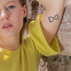 POCHOIR - tatouages temporaires - tatouages éphémères - Amour infini