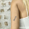 POCHOIR - tatouages temporaires - tatouages éphémères - Smile