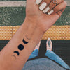 POCHOIR - tatouages temporaires - tatouages éphémères - Moon