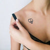 POCHOIR - tatouages temporaires - tatouages éphémères - Peace and Love